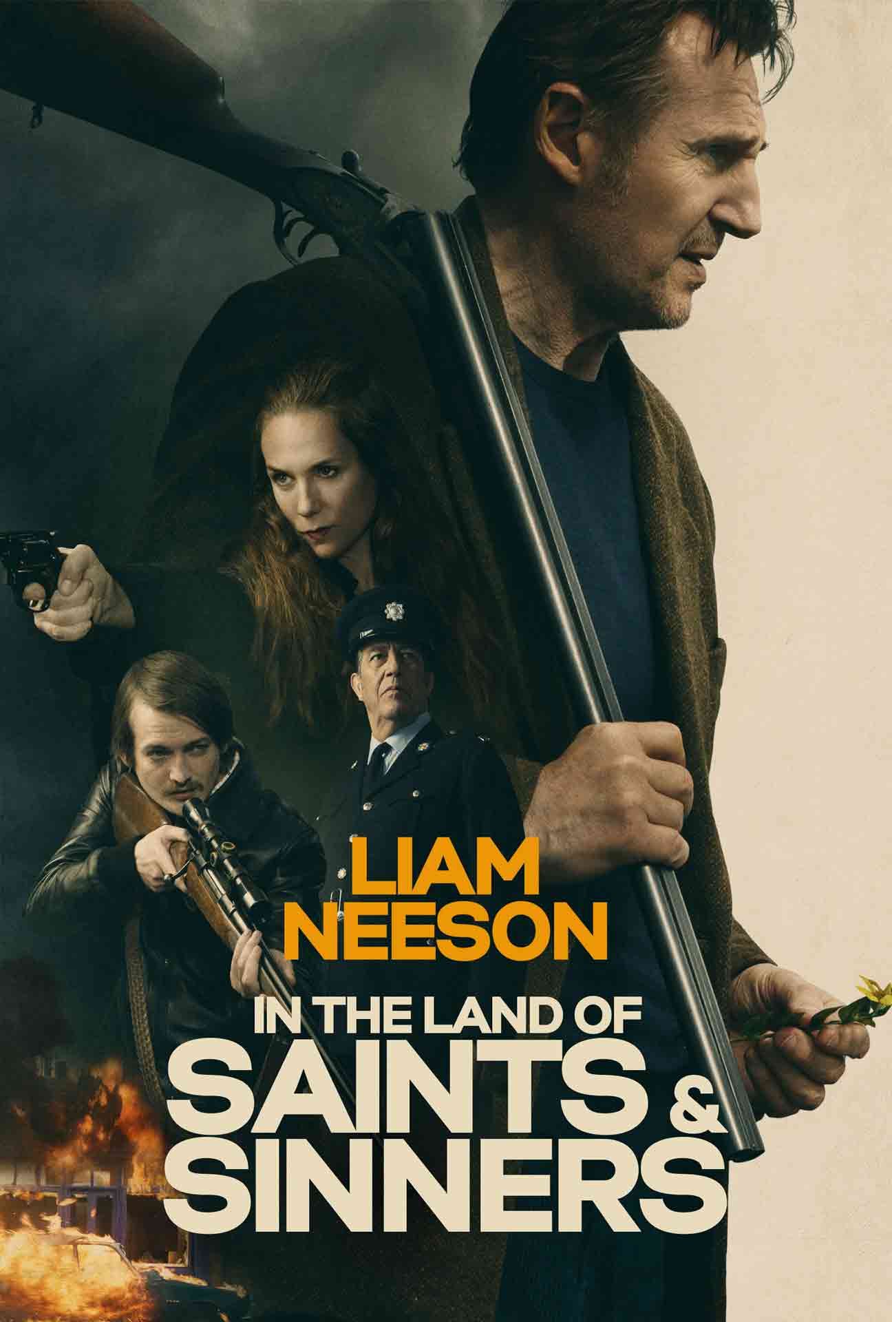 Movie Poster for In the Land of Saints and Sinners.
